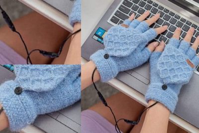 Thermal computer gloves