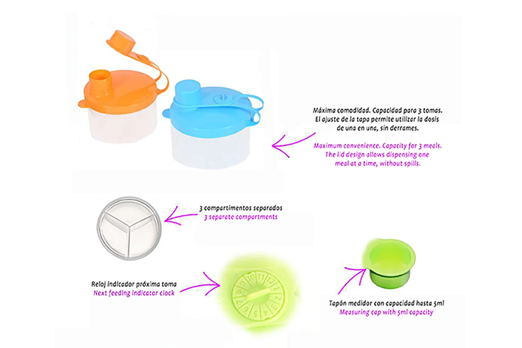 Dosificador alimentos para bebés - Imagen 2